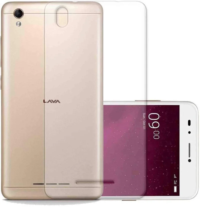 Lava Z60 Pro Mobile Transparent Back Cover Case | Protection Cover Case TPU