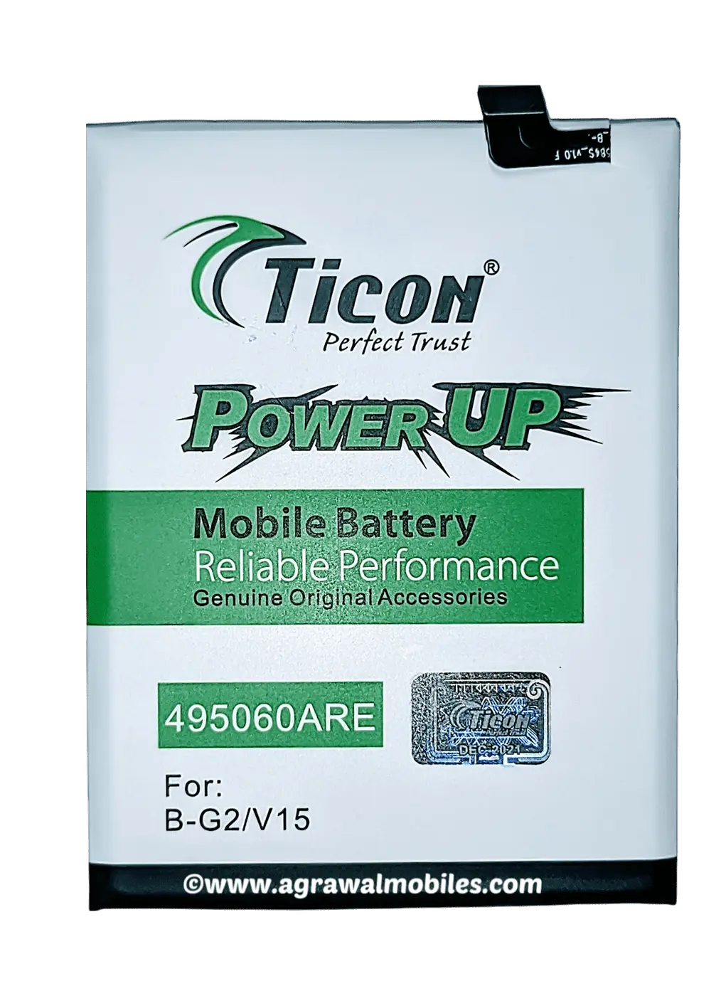 Vivo V15 – B-G2 Ticon Battery