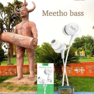 Meetho Bass Ticon 3.5mm Jack Champ Box Packing Earphone