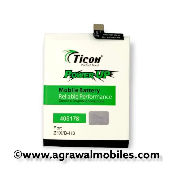 Vivo Z1x - B-H3 - Ticon High Quality Android Mobile Battery
