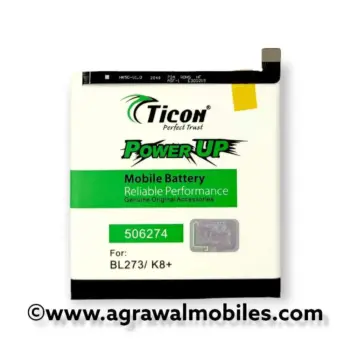 Lenovo K8 Plus / K8+ - BL273 - Ticon High Quality Android Mobile Battery