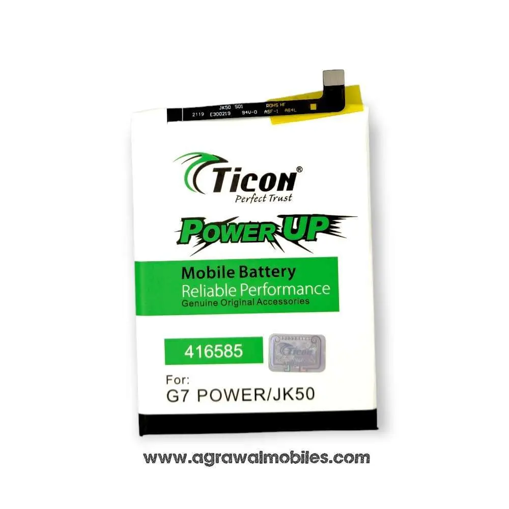 Motorola G7 Power - JK-50 Ticon High Quality Mobile Battery