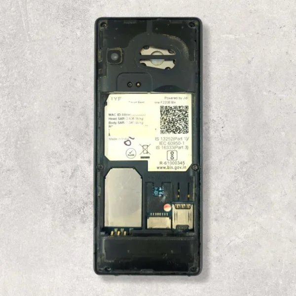 Jio Mobile Phone F220 2.4 LCD 2000mAh 4G - With Charger & Without Box (Used (2nd Hand))