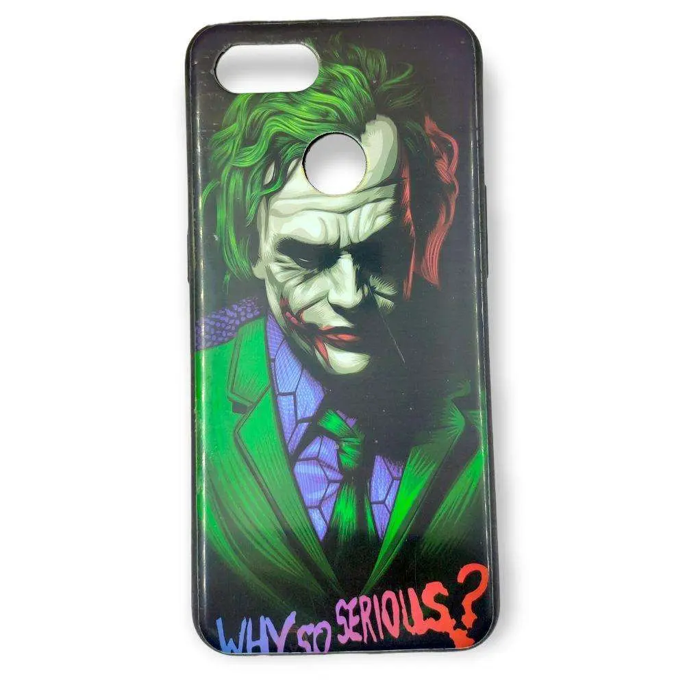 OPPO F9 Pro Mobile Printed Back Cover/Protection Case (Joker Printed)