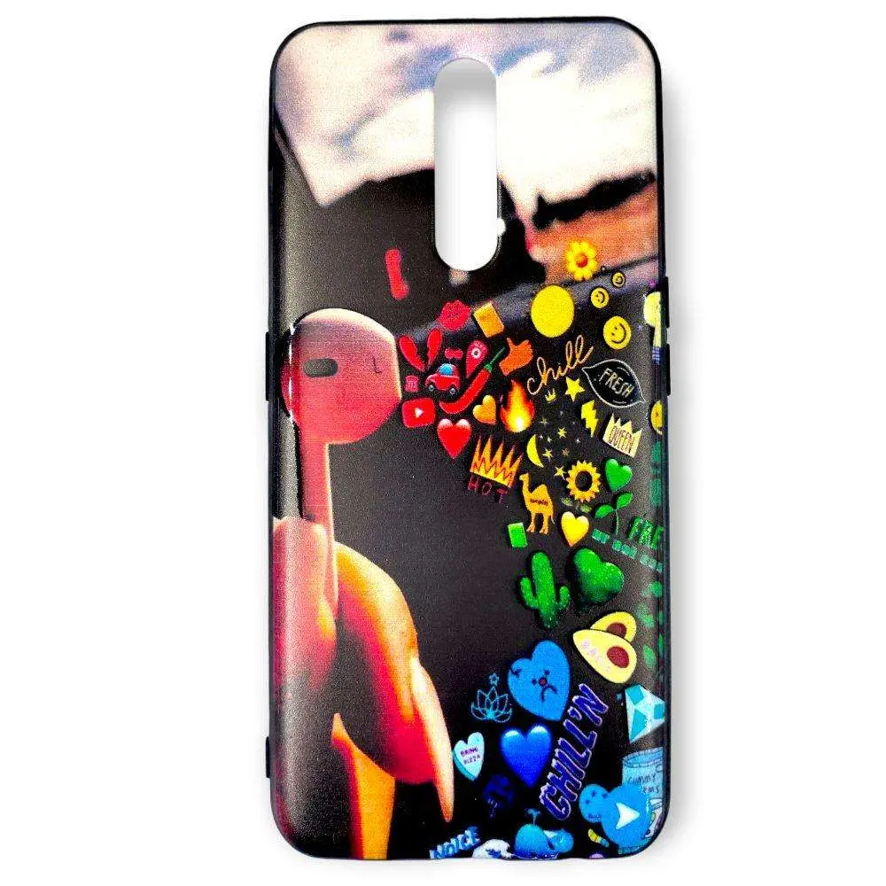 Oppo F11 PRINTED F11 Back Cover