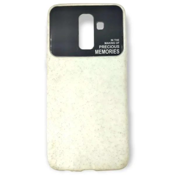 Samsung J8 Mobile Back Cover/Protection Case With High Quality Material (Plain)