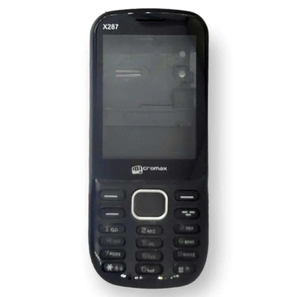 Micromax X287Full Housing/Body Panel/Cabinet Complete With Mid Panel (Lowest Price)