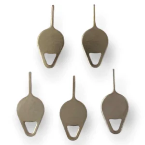Mobile Sim Ejector Pin Stylish Sim Ejector Tool Creative Design ( Pack of 5 )