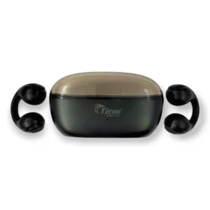 Ticon Buds New Concept OWS-700 Black Wireless Earbuds/OWS Headset 40 Hrs. Batt. Backup