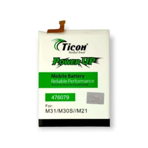 Samsung Galaxy M31/M30S/M21 Ticon Mobile Battery High Quality Mobile Battery 5100mAh/6000/3.85V