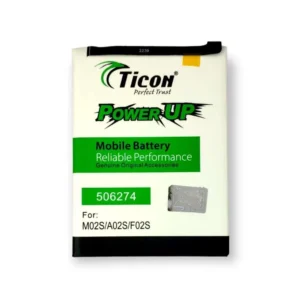 Samsung Galaxy M02S/A02S/F02S Ticon High Quality Mobile Battery 5000mAh/3.85V