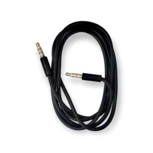 Ticon 1 Meter AUX Cable AX-24 With High Quality Material (Pack Of 10)