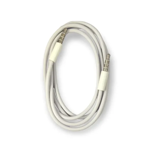 Ticon 1 Meter AUX Cable AX-24 With High Quality Material (Pack Of 10)