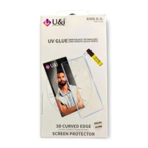 U&i Full Glue UV Tempered Glass For OPPO Reno 4 Pro/Reno 5 Pro/Reno 6 Pro With Full Cover Tempered Glass Screen Protector 