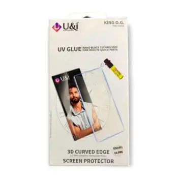 U&i Full Glue UV Tempered Glass For OPPO Reno 4 Pro/Reno 5 Pro/Reno 6 Pro With Full Cover Tempered Glass Screen Protector 