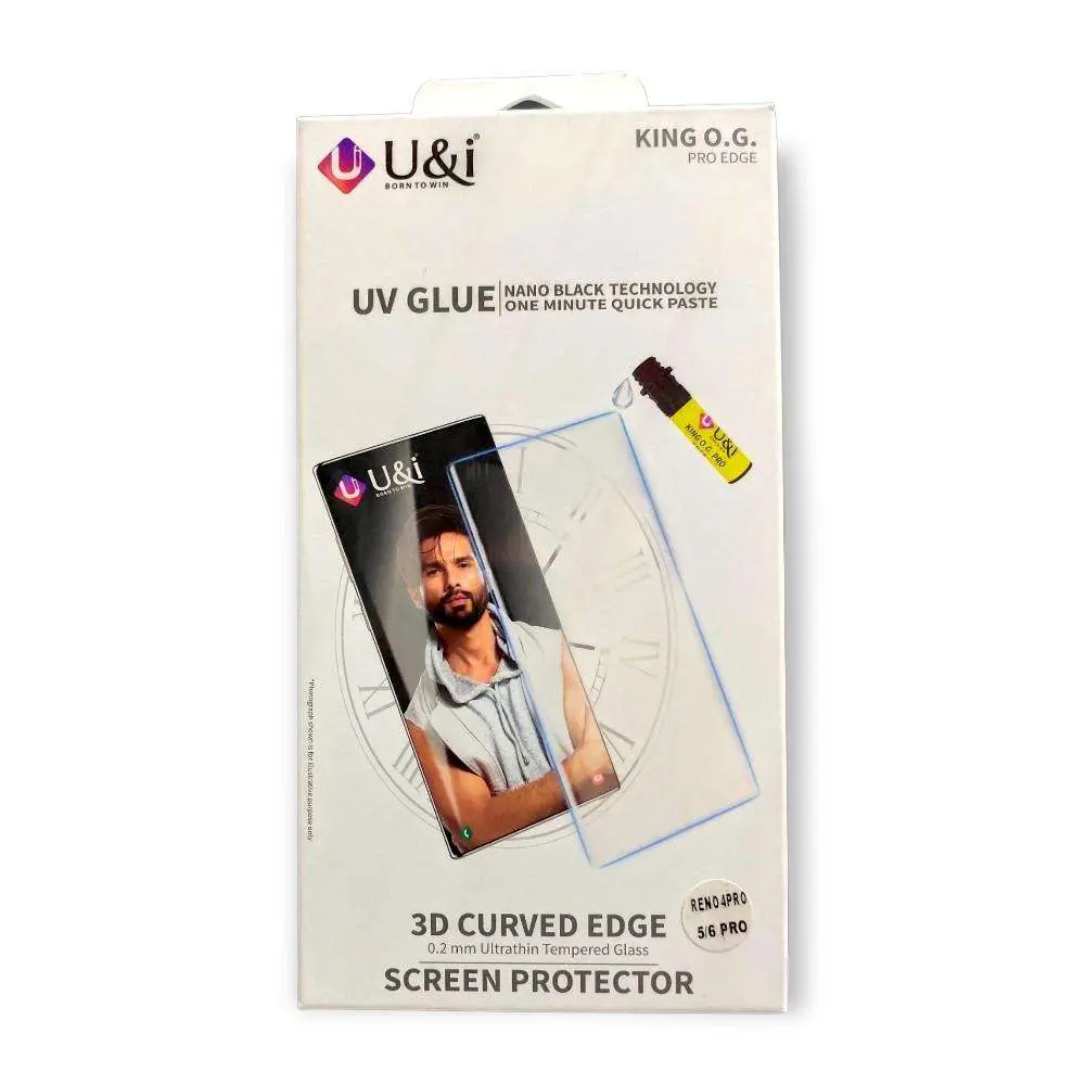 Oppo U I FULL GLUE UV Tempered Glass