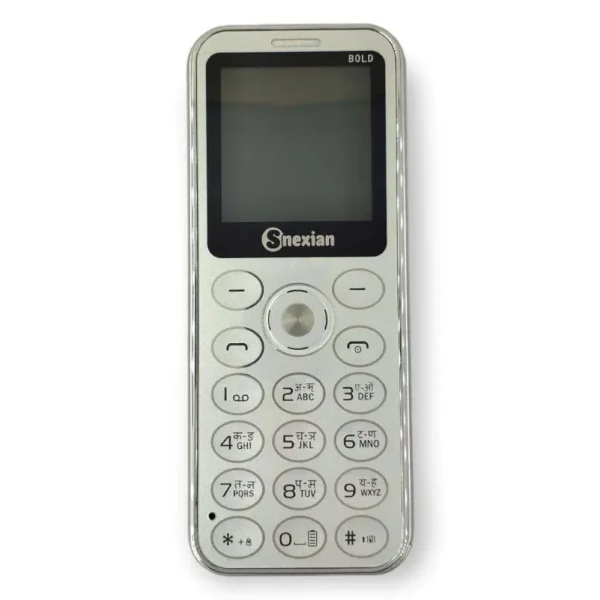 Snexian Bold 1K Dual Sim Mobile Phone With Bluetooth Dialer Premium Card Phone Flashlight & Powerful Battery