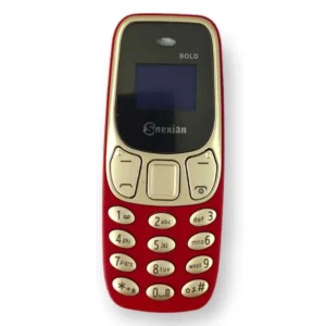 Snexian Bold 777 Dual Sim Mobile Phone With Bluetooth Dialer Polymer Battery (Red)