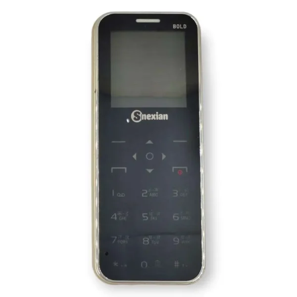 Snexian Bold 2K Dual Sim Mobile Phone With Bluetooth Dialer Premium Card Phone Flashlight & Powerful Battery