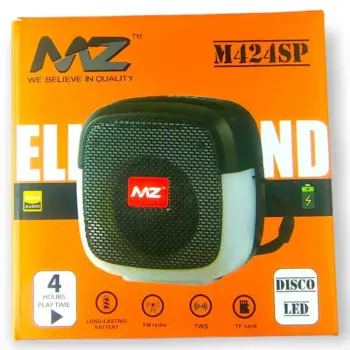 MZ 424 Bluetooth Speaker With TWS Feature 4 Hours Music Time