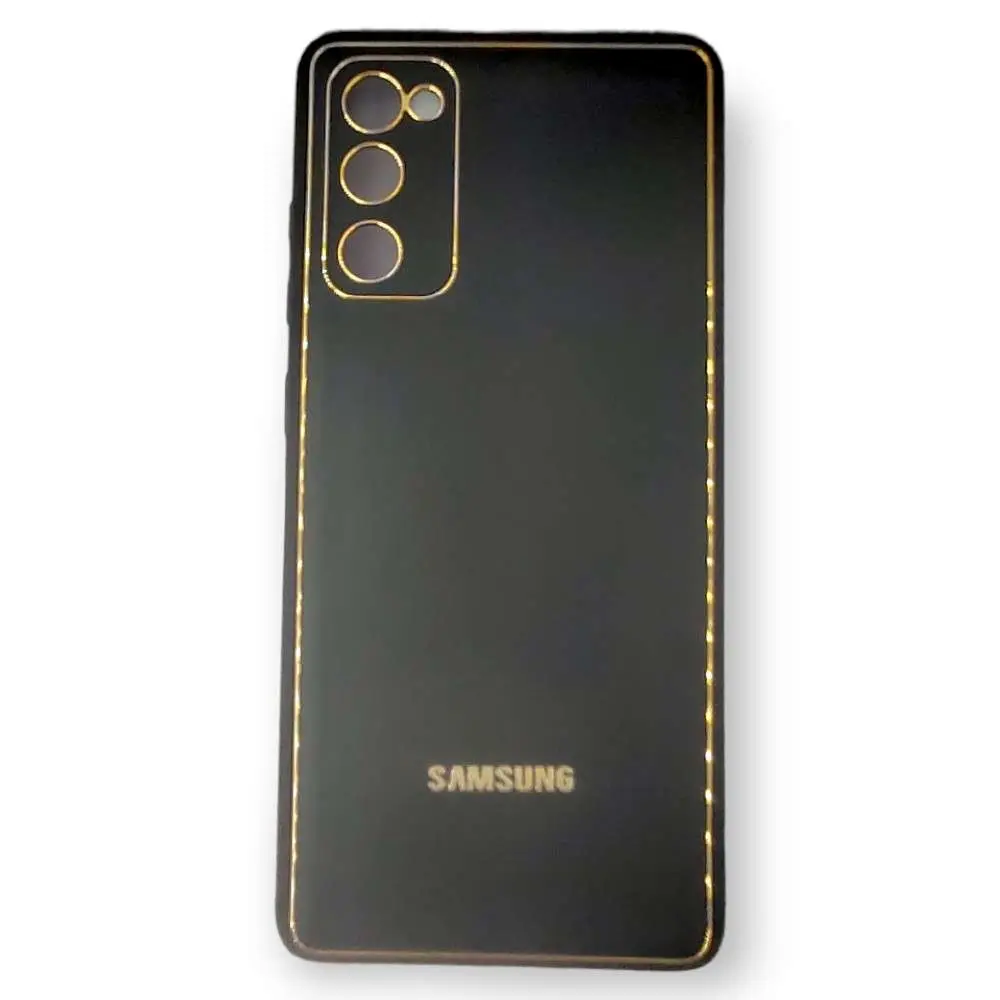 Back Cover For Samsung S20FE Mobile Cover/Protection Case With Heavy Quality & Plain Cover
