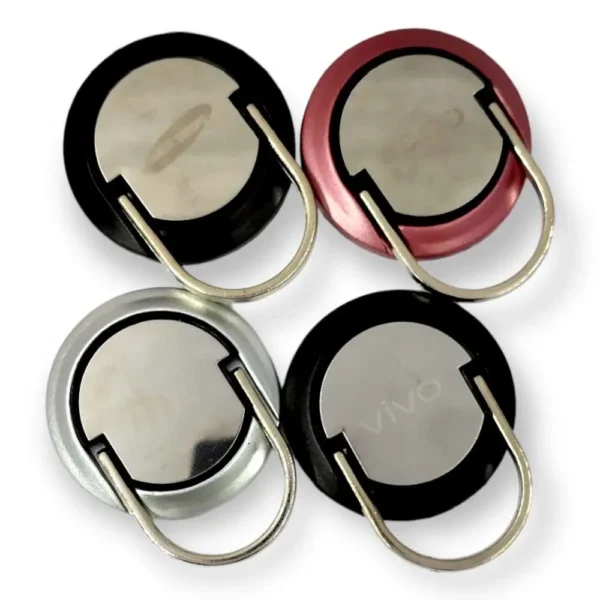 360° Rotate Finger Ring Smartphones Mobile Phone Holder/Mobile Phone Stand-OPPO/Vivo/Samsung/Mi & Pack Of 4