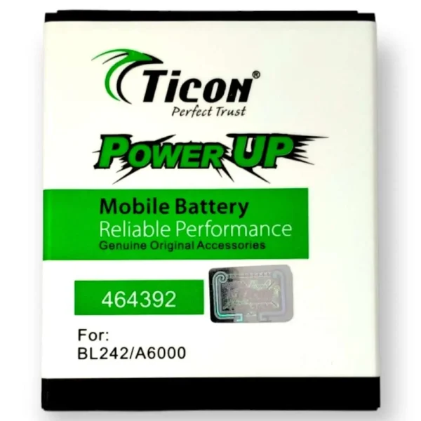 Lenovo A6000 Ticon Battery