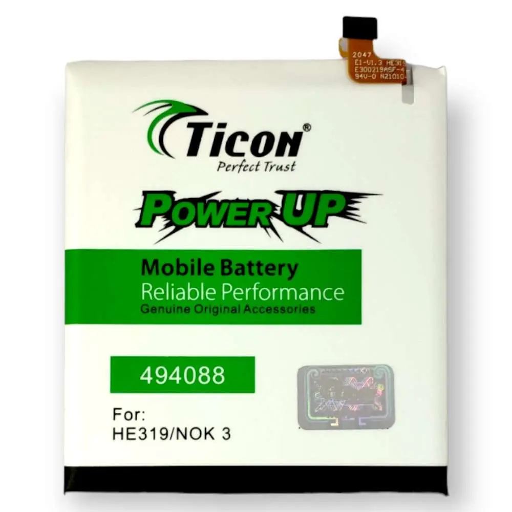 Nokia 3 / HE319 Ticon Battery