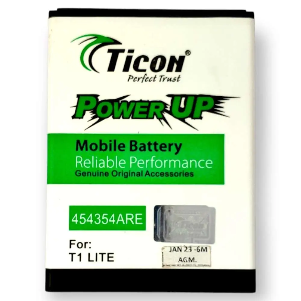 Mobile Battery For Intex Aqua Lion T1 Lite (BR22023UL) 2500mAh Ticon Battery