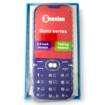 Snexian Guru 300 Series Dual Sim Keypad Mobile Phone & Budget Range Phone/2.4 inch Screen & Talking Keypad