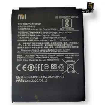 Mobile Battery For Xiaomi/Mi/Redmi 6 Pro BN47 (3900/4000mAh Li-Polymer Battery)