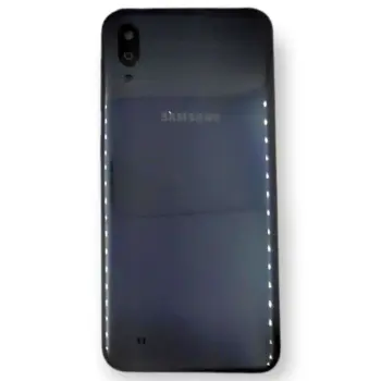 Samsung A10/M10 SM-M105/SM-A105F Full Complete Housing/Body Panel/Cabinet With Back Panel, Mid Frame & Volume Button (Black)