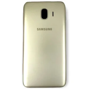 Samsung J4 SM-J400F Full Complete Housing/Body Panel/Cabinet With Back Panel, Mid Frame & Volume Button (Gold)