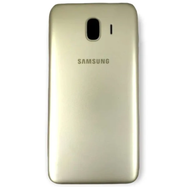Samsung J4 SM-J400F Full Complete Housing/Body Panel/Cabinet With Back Panel, Mid Frame & Volume Button (Gold)