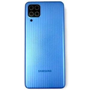 Samsung M12 SM-M127F Full Complete Housing/Body Panel/Cabinet With Back Panel, Mid Frame & Volume Button (Blue)