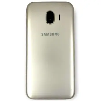 Samsung J2 2018 SM-J250F Full Complete Housing/Body Panel/Cabinet With Back Panel, Mid Frame & Volume Button (Silver)