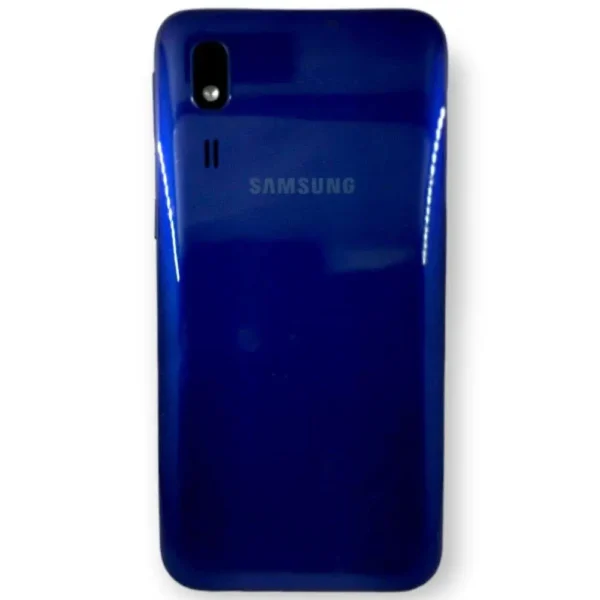 Samsung A2 Core SM-A260F Full Complete Housing/Body Panel/Cabinet With Back Panel, Mid Frame & Volume Button (Blue)