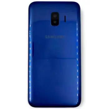 Samsung J2 Core SM-J260F Full Complete Housing/Body Panel/Cabinet With Back Panel, Mid Frame & Volume Button (Blue)