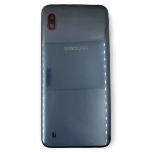 Samsung A10 SM-A105F Full Complete Housing/Body Panel/Cabinet With Back Panel, Mid Frame & Volume Button (Gray)