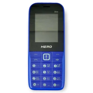 LAVA Hero Glow Keypad Mobile Phone & Dual Sim Support Mobile Phone & 1.8 inch Screen Size With Battery Backup Of 800mAh (Blue)