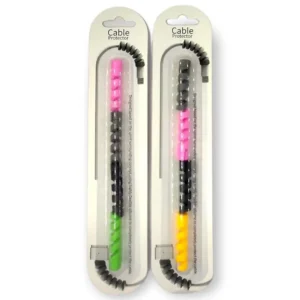 Cable Protector Silicone Spiral Charger & Data Cable Protector (Pack Of 2 Pieces)