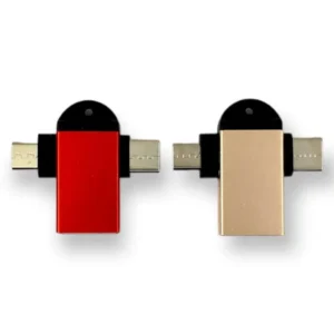 2IN1 USB OTG Adapter For Micro USB & Type C With Compatible To Smart Phone & Android System (Pack Of 2)