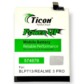 Realme 3 Pro BLP713 Mobile Ticon Li-ion Battery With 4045mAh Capacity/3.85V