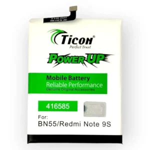 Xiaomi/Redmi Note 9S BN55 Mobile Ticon Li-ion Battery With 5020mAh Capacity/3.85V