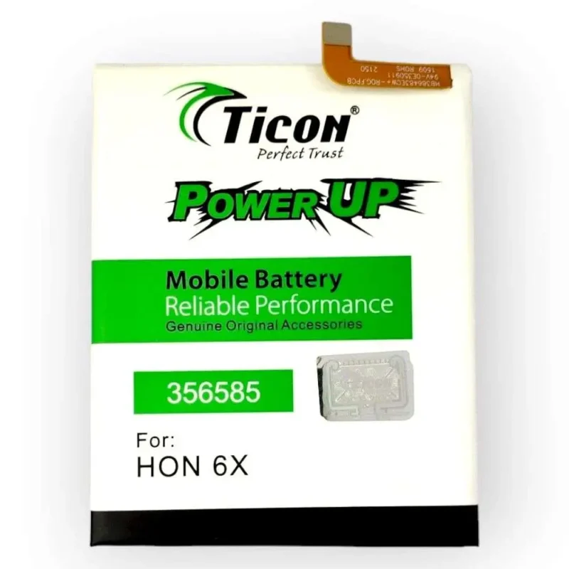 HON 6X Mobile Ticon Li-ion Battery With 3340mAh Capacity/3.85V