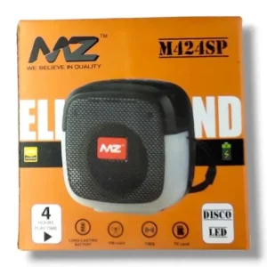 MZ Bluetooth Speaker Model-424 & 4 Hours Play Time & TWS Speaker & FM radio