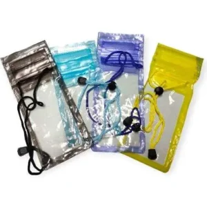 Waterproof mobile pouch cover's for protecting mobile from water in Rain/Waterpark  (pack of 2 Multicolor )