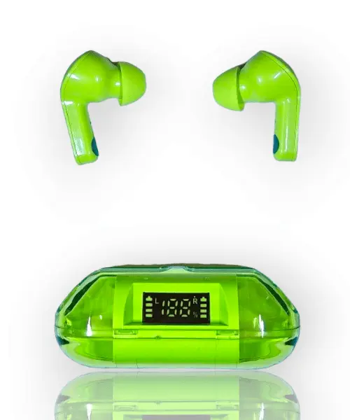 S10 Pro Capsule Style TWS Earbuds V5.3 Transparent Design With Long Battery Backup