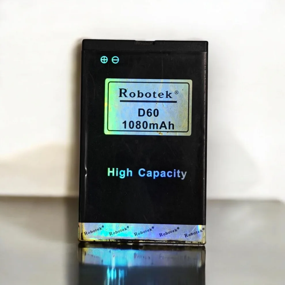 Robtek D60 Mobile Li-ion Battery With 1080mAh Capacity/3.7V (Used) Non-Warranty