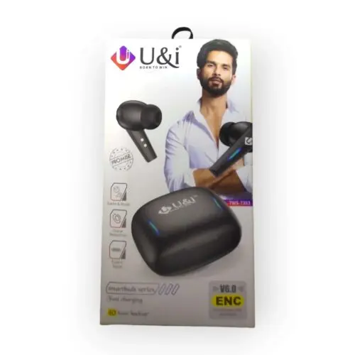 U&i TWS-7353 Wireless Earbuds/Smartbuds Series/Fast Charging/40 Hour Backup